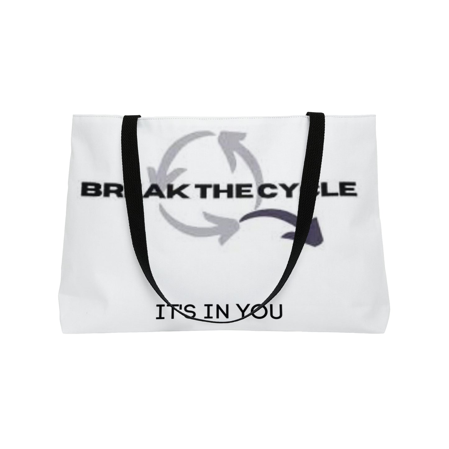 Break The Cycle Weekender Tote Bag