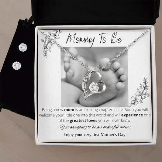 Mom To Be Forever Love Necklace